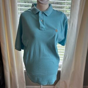 Polo by Ralph Lauren Men's Blue Polo Shirt